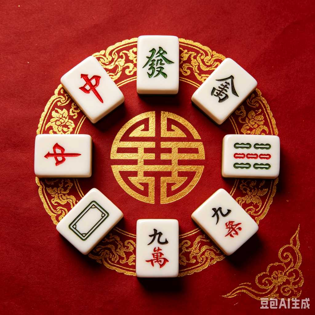 american mahjong tiles color coded